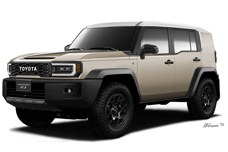 Toyota Land Cruiser FJ 2026 "giá mềm" từ 26.600 USD sắp ra mắt - Hình 2 Toyota Land Cruiser FJ 2026