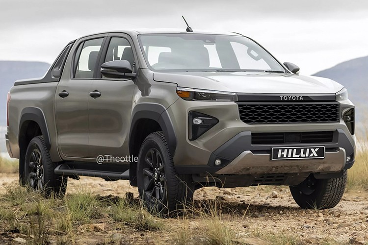 Toyota Hilux 2025 the he moi lo dien tai Dong Nam A