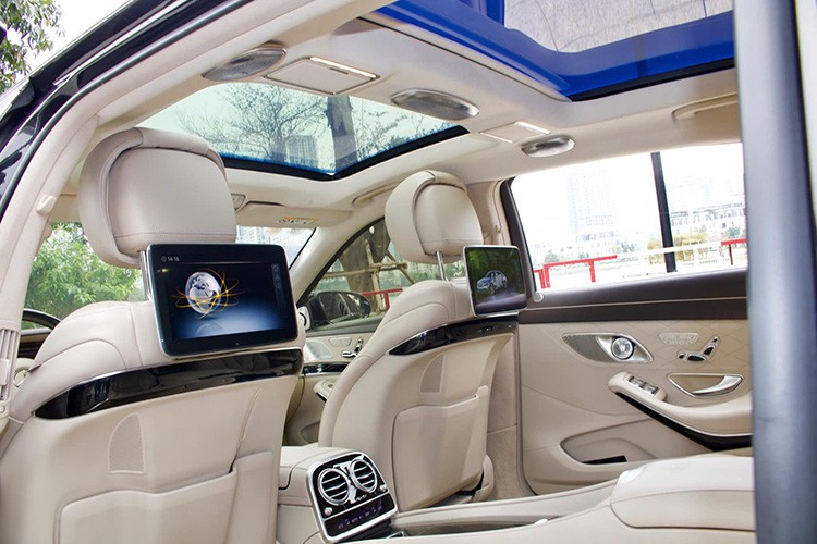 Mercedes-Maybach S450 chay 7 nam, dai gia Viet 