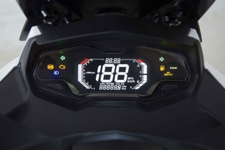 Kymco Racing H150 tu 50 trieu dong, do day xang chay 300 km-Hinh-4
