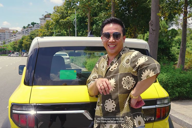 Tran Thanh tau VinFast VF3 hon 300 trieu, chia se trai nghiem-Hinh-10