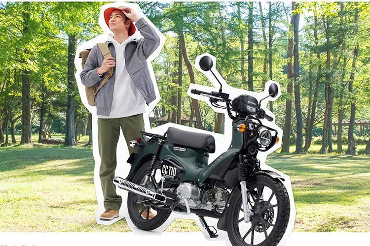 Honda Cross Cub 2025 tu 66 trieu, 