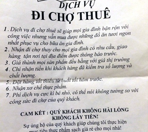 Dich vu di cho thue kiem dam ngay nang nong