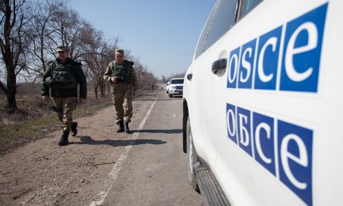 OSCE to quan chinh phu Ukraine phao kich lang Shirokino