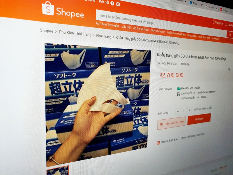 Hon 30.000 gian hang tren Shopee, Lazada, Tiki... bi xu ly vi loi dung dich corona de truc loi