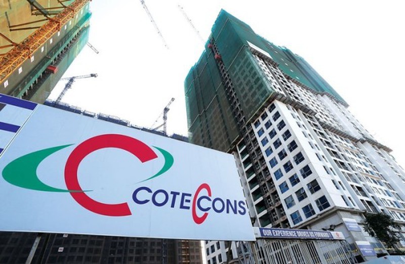 Coteccons: Lai quy 1 giam 46%, tang vay no khung