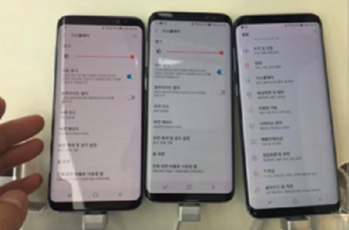 Man hinh bong do ruc, Samsung Galaxy S8 gap su co tram trong-Hinh-2