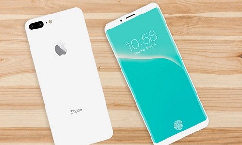 Ban thiet ke iPhone 8 mau trang giong iPhone 5C