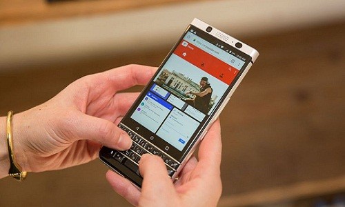 BlackBerry KeyOne sap co phien ban cam ung hoan toan