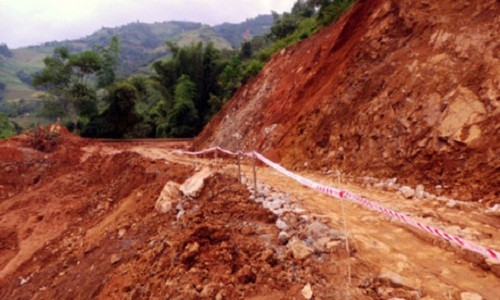 Cac tuyen giao thong o Yen Bai co ban duoc khac phuc