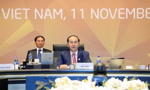 Chu tich nuoc Tran Dai Quang: APEC 2017 vua ket thuc tot dep