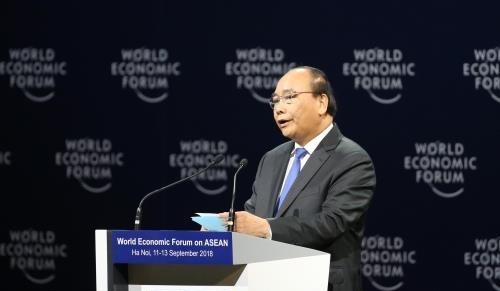 Nhung cau noi an tuong cua Thu tuong Nguyen Xuan Phuc tai WEF ASEAN 2018-Hinh-2
