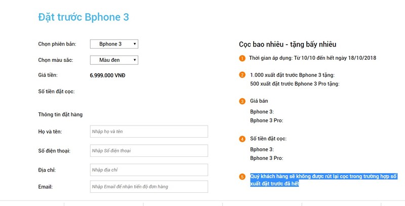 Bphone 3 vua ra mat hoanh trang, lam the nao de duoc mua uu dai?-Hinh-2