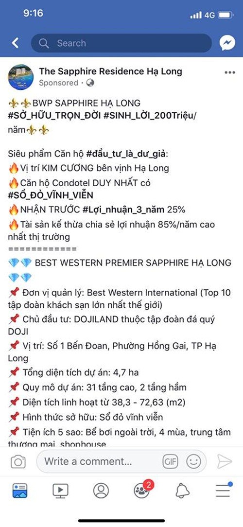 Best Western Premier Sapphire Ha Long cua DOJI quang cao Condotel co so do: Dung tin!-Hinh-2