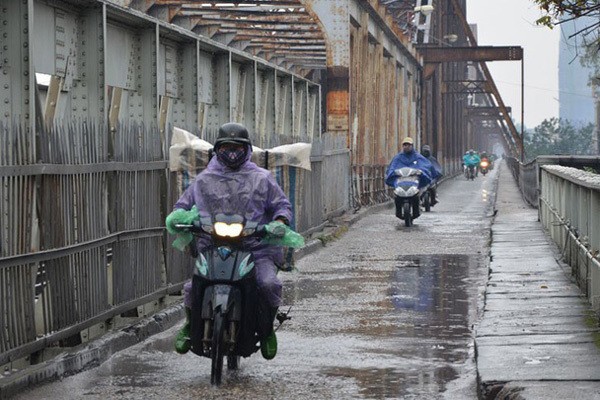 Du bao thoi tiet 15/3: Ha Noi mua dong, troi tro ret