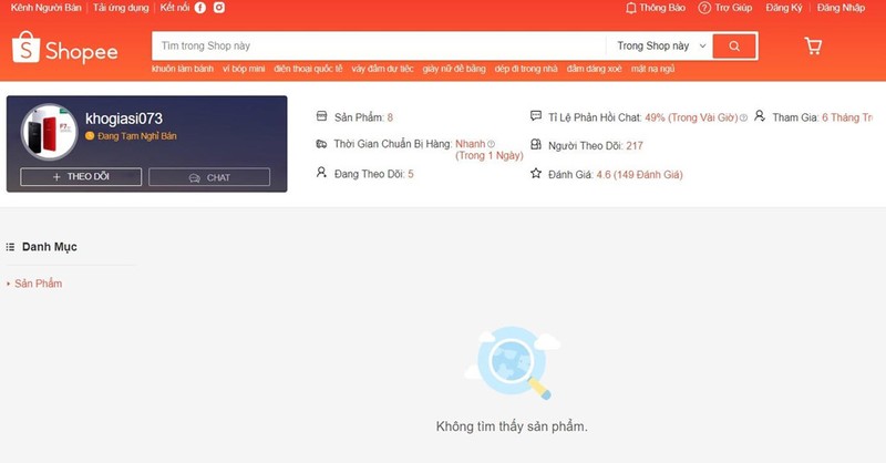 Nhan dien thoai cua khach mua tren Shopee de bao hanh roi bien mat