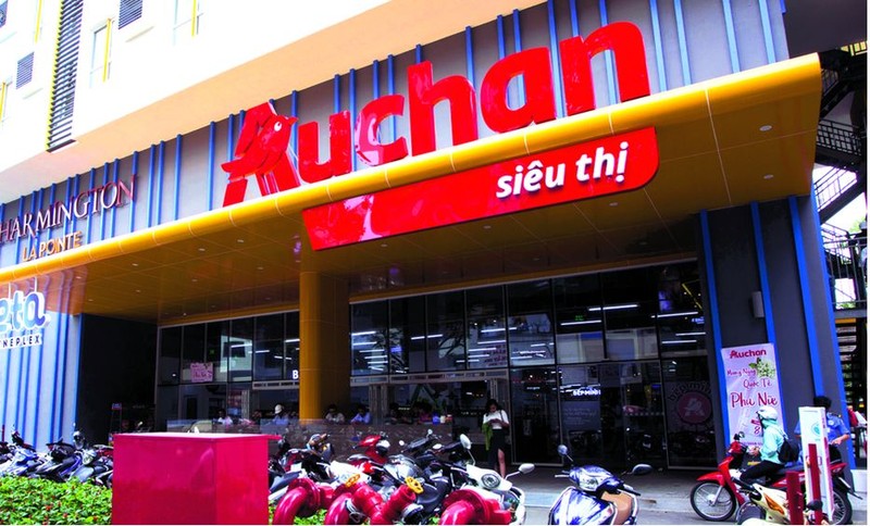 Chuoi sieu thi Auchan rut khoi Viet Nam