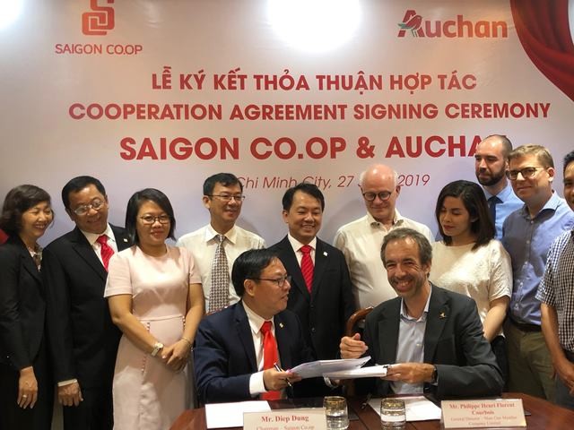 Mua lai Auchan: Dai gia Viet Saigon Co.op bat ngo he lo du dinh 