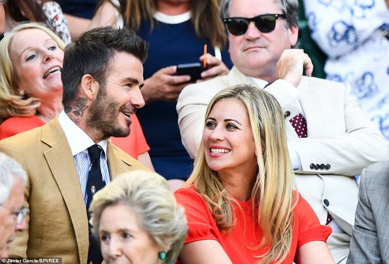 David Beckham 'dot mat' o Wimbledon 2019 vi qua dep trai 'chuan men'-Hinh-6