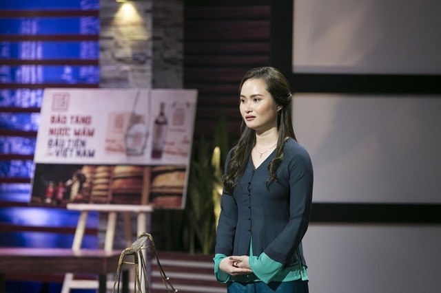 CEO nu xinh nhu hoa, gioi hon may rau, bao nguoi do rap o Shark Tank Viet