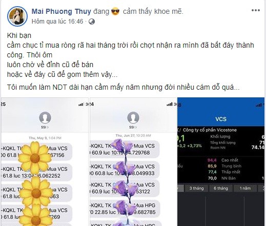 Nu dai gia Mai Phuong Thuy chi luon chuc ty dong di “bat day” co phieu