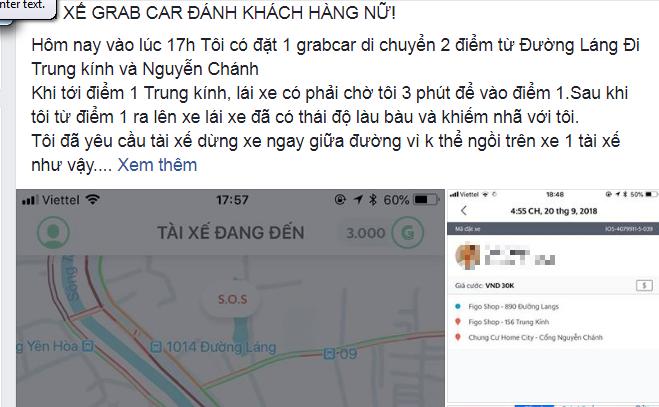 Tai xe Grab, Go-viet lien tiep bi