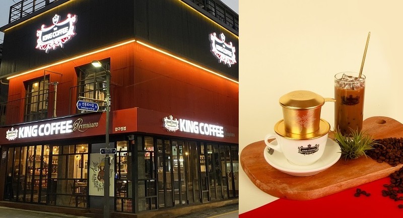 King Coffee cua ba Diep Thao lung linh o Seoul giua “bao” ly hon