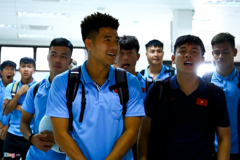 Ben trong khach san U23 Viet Nam nghi tai Buriram truoc khi doi dau UAE