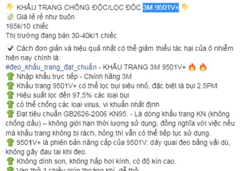 Loan khau trang phong virus corona duoc “con buon” Viet ban online-Hinh-2