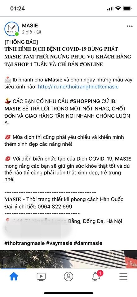 Loat quan cafe, nha hang thong bao dong cua sau ca nhiem Covid-19 o Ha Noi-Hinh-3