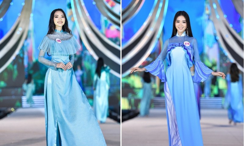 Ao dai trinh dien o Hoa hau Viet Nam 2020 bi che diem dua-Hinh-3