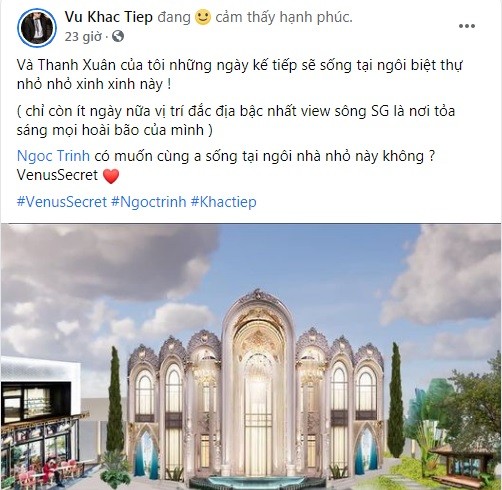 Choang ngop biet thu nguy nga Vu Khac Tiep vua tau