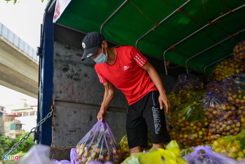 Giai cuu vai thieu Bac Giang voi gia 20.000 dong/kg o Ha Noi-Hinh-5