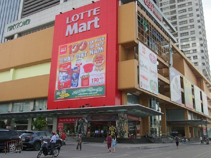 Lotte Mart dong cua trung tam thuong mai lon nhat tai Ha Noi