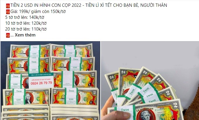 Gan Tet Nham Dan 2022, cho mang ram ro tien li xi hinh ho