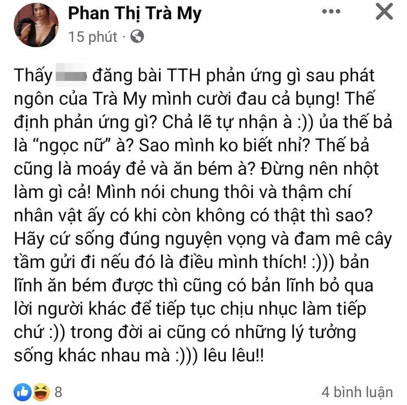 Tra My xeo xat sau khi Tang Thanh Ha dang anh 2 con cho-Hinh-2