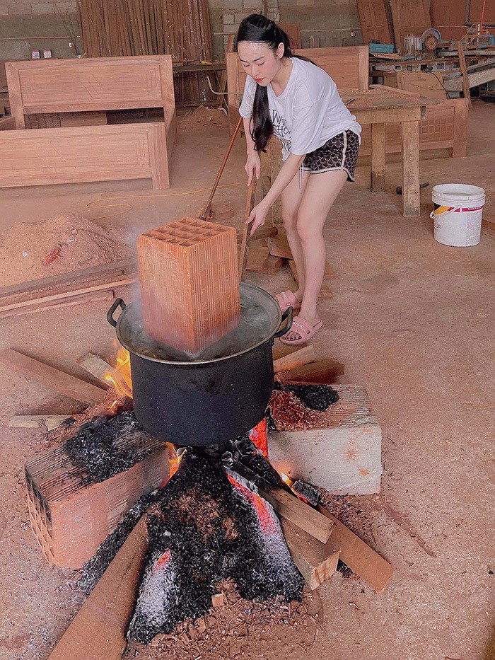 Nguoi Viet o chau Phi, A, Au don Tet: Nang niu lo dua hanh, chiec banh tet-Hinh-2