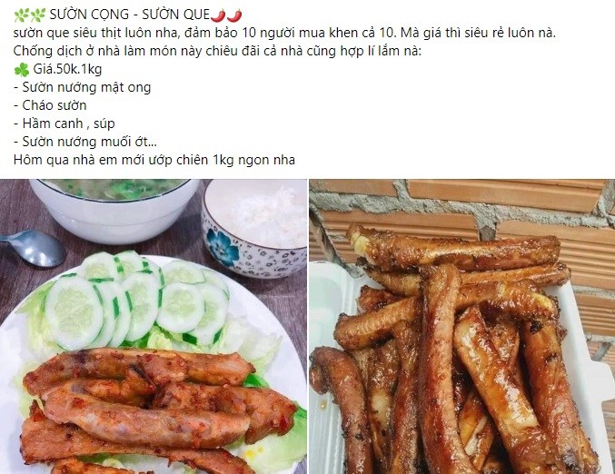 Su that suon que “sieu re” chi tu 35.000 dong/kg, tran ngap cho mang