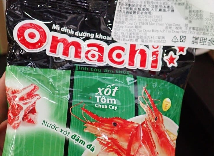 Dai Loan thu hoi lo mi Omachi nhap tu Viet Nam vi chua Ethylene Oxide