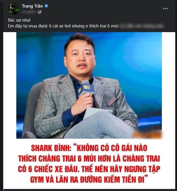 Sao Viet phan doi 'phu nu thich 6 xe hon 6 mui' cua shark Binh-Hinh-3