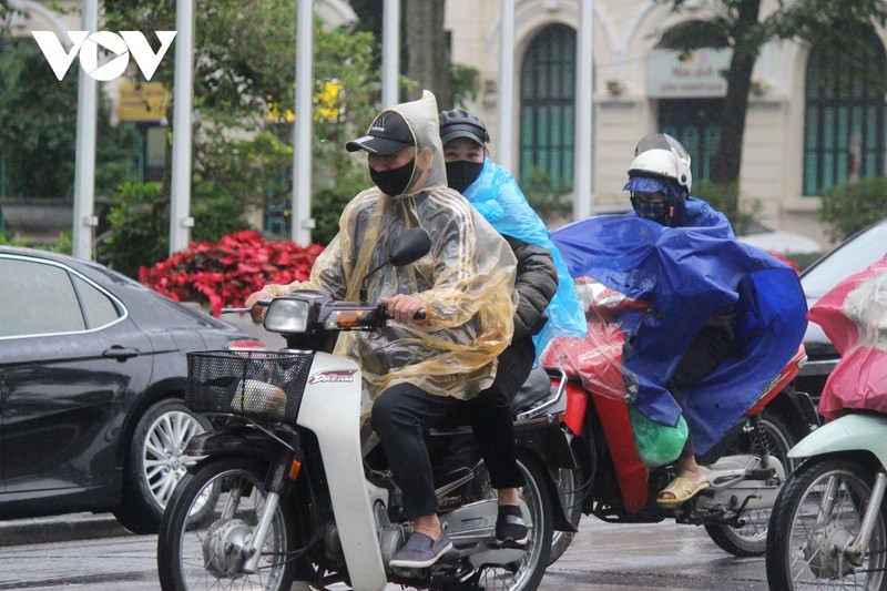 Thoi tiet hom nay 31/3: Ha Noi mua nho rai rac, troi lanh