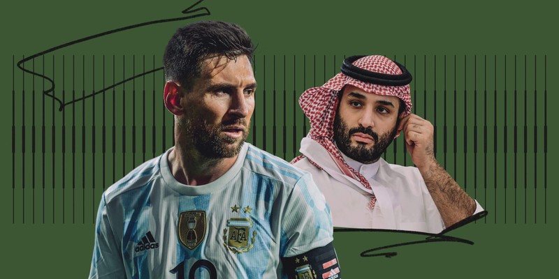 Messi va tham vong tro thanh cuong quoc bong da cua Saudi Arabia