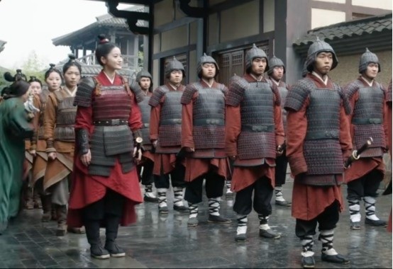 Phia sau cac canh quay trong phim co trang Trung Quoc-Hinh-3