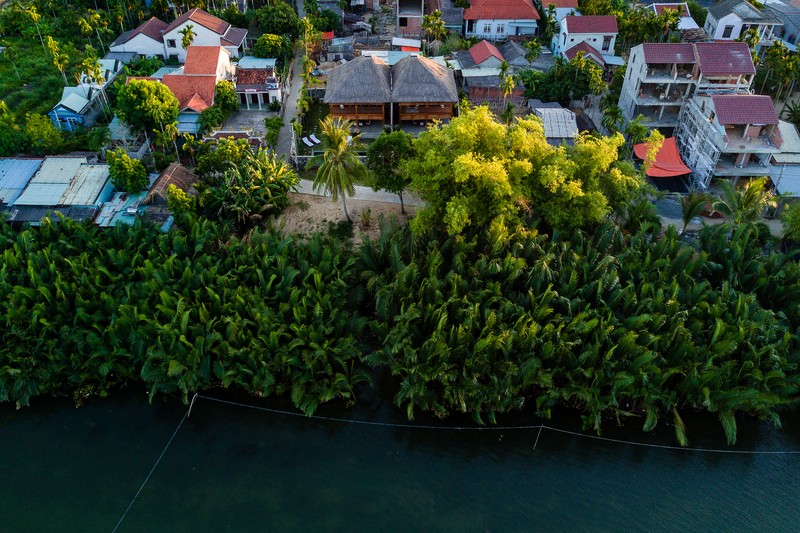 Biet thu mai la dua dep nhu tranh ve ben song Hoi An-Hinh-3