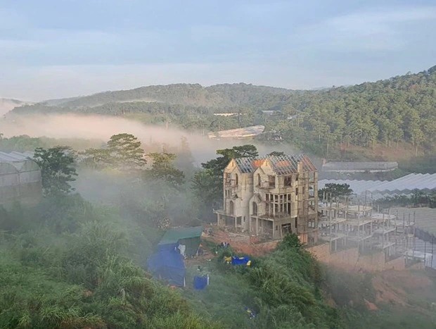 Ngam biet thu hoanh trang sap hoan thien tai Da Lat cua Le Quyen-Hinh-9