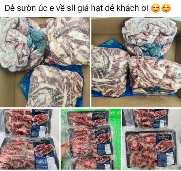 Thuc hu thit bo nhap khau 80.000 dong/kg