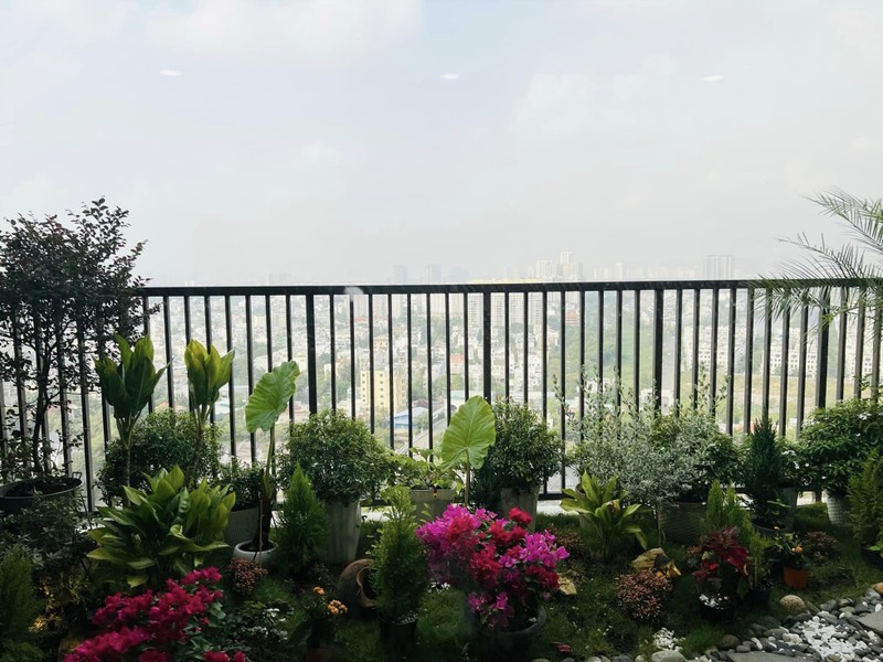 Can canh penthouse tien ty ngap sac Tet cua Hoa hau Ngoc Diem-Hinh-13