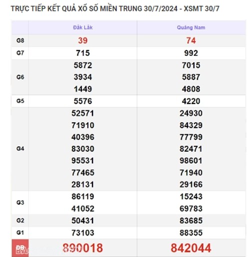 Central lottery results today 08/01/2024 - XSMT 08/01-Picture-2