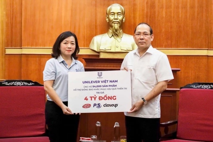 Ho tro hon 100,000 san pham cham soc ca nhan khac phuc hau qua bao so 3