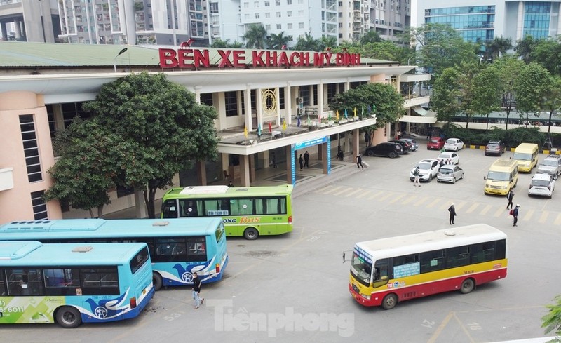 Ben xe Ha Noi vang ve trong ngay nghi le Tet Duong lich-Hinh-2